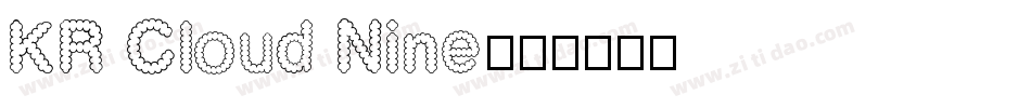 KR Cloud Nine字体转换